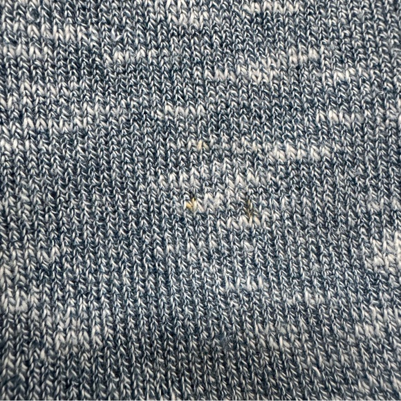 Roxy Blue Heather Sweatshirt Hoodie Terry Cloth Long Sleeve Kangaroo pocket M - Picture 10 of 10